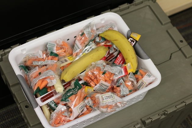 Snacks help fuel fifth graders at César E. Chávez Elementary School