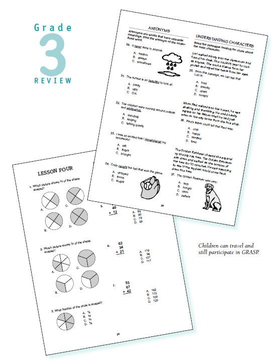 Grade 3 Sample Pages