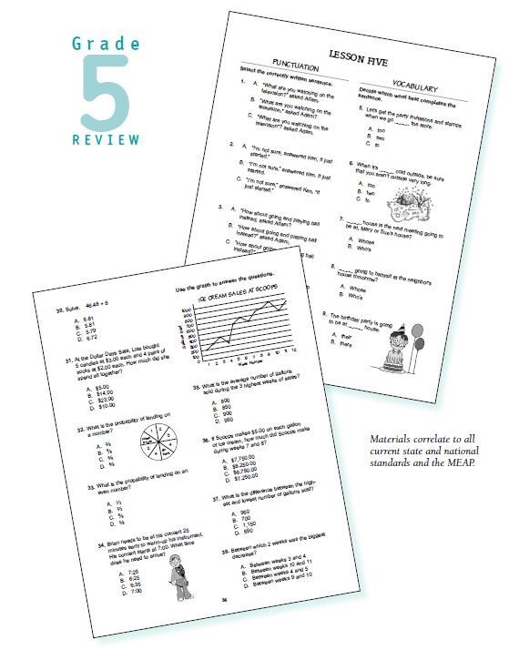 Grade 5 Sample Pages