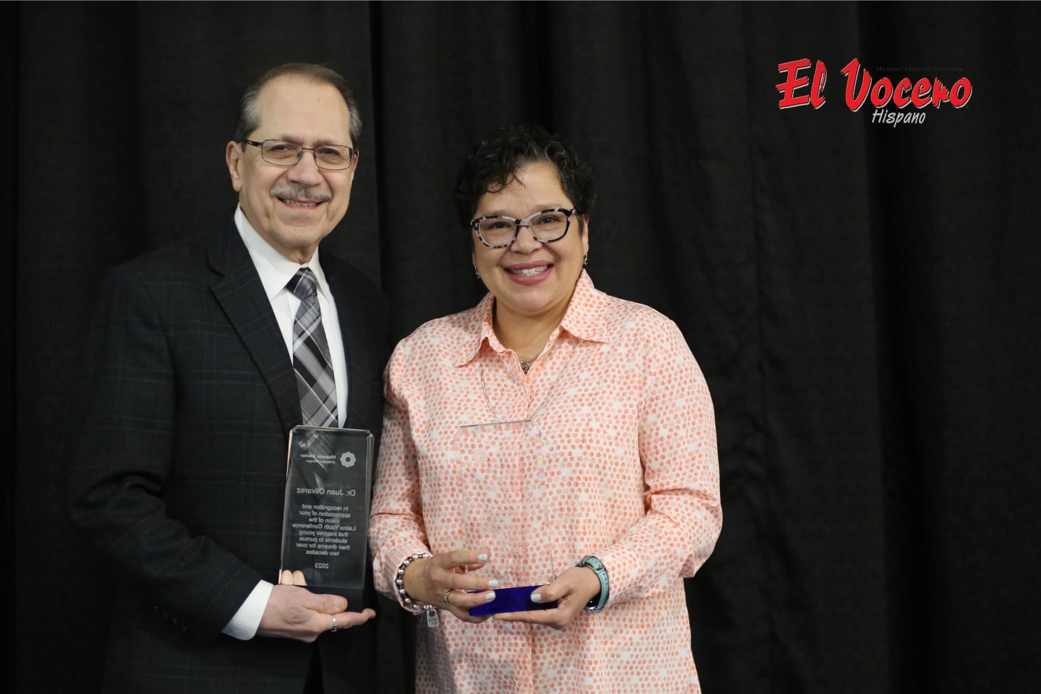 Dr. Juan Olivarez and Noemi Tobar