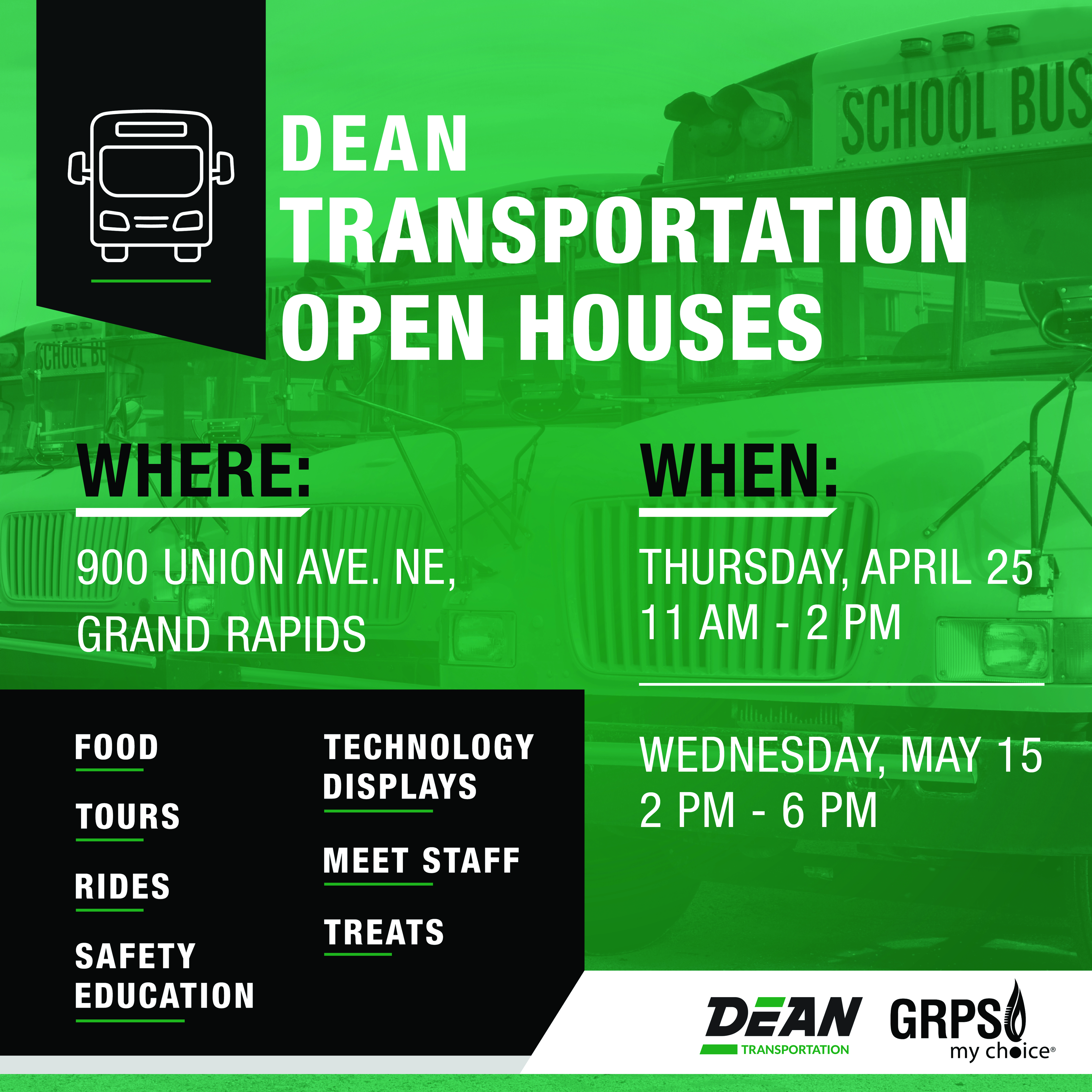 Dean Transportation Open Houses